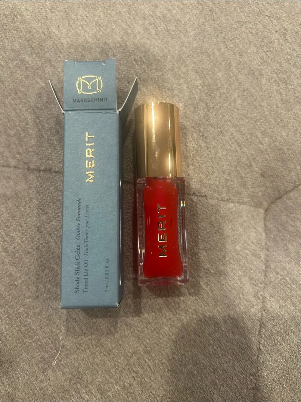 Merit tinted lip oil